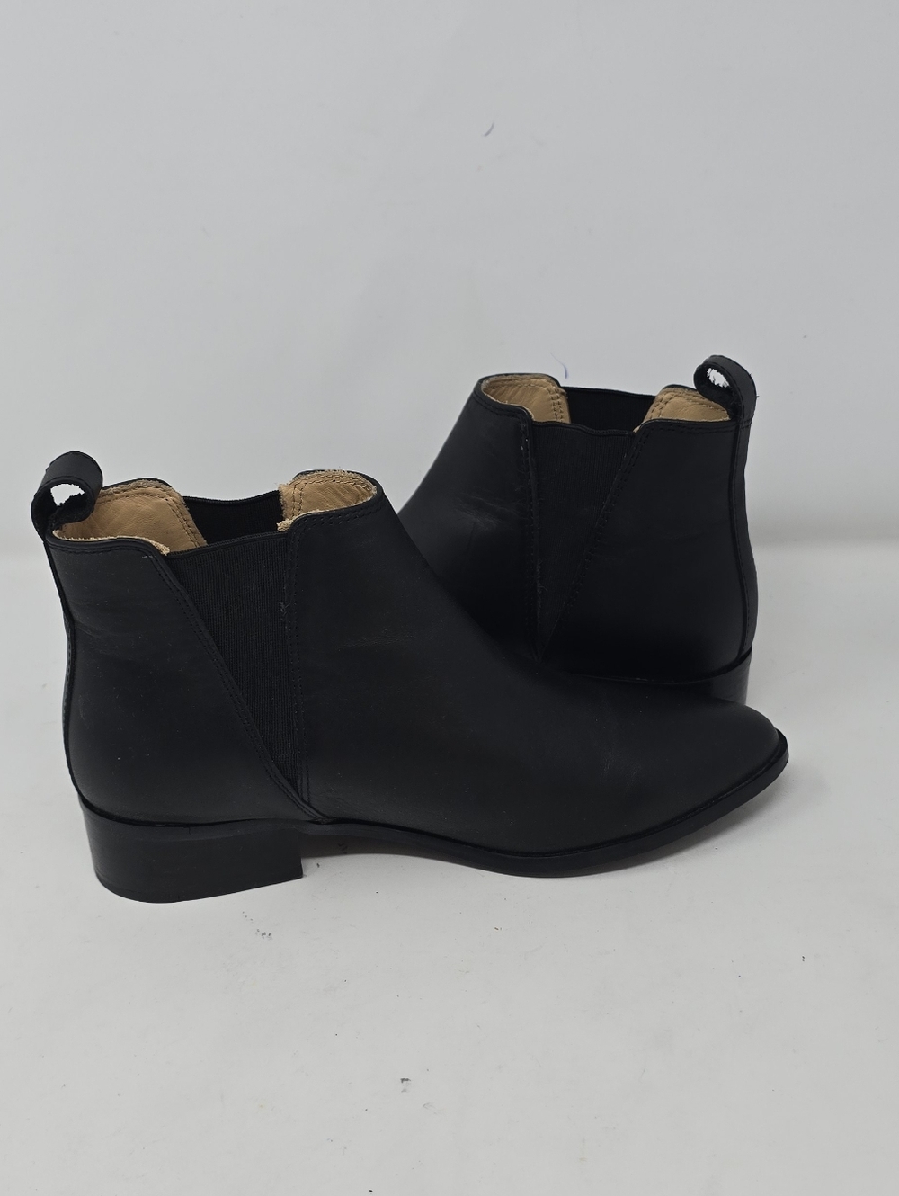 Nisolo women 7 Eva leather everyday chelsea boot black minimalist office - Picture 8 of 10